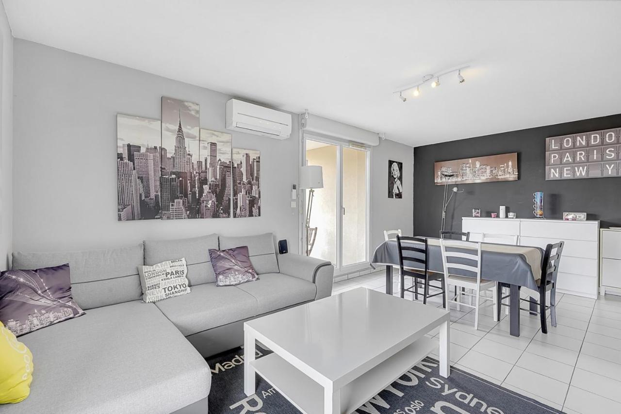 Sublime 64M With 2 Balconies For 6 In Toulouse Apartment Bagian luar foto