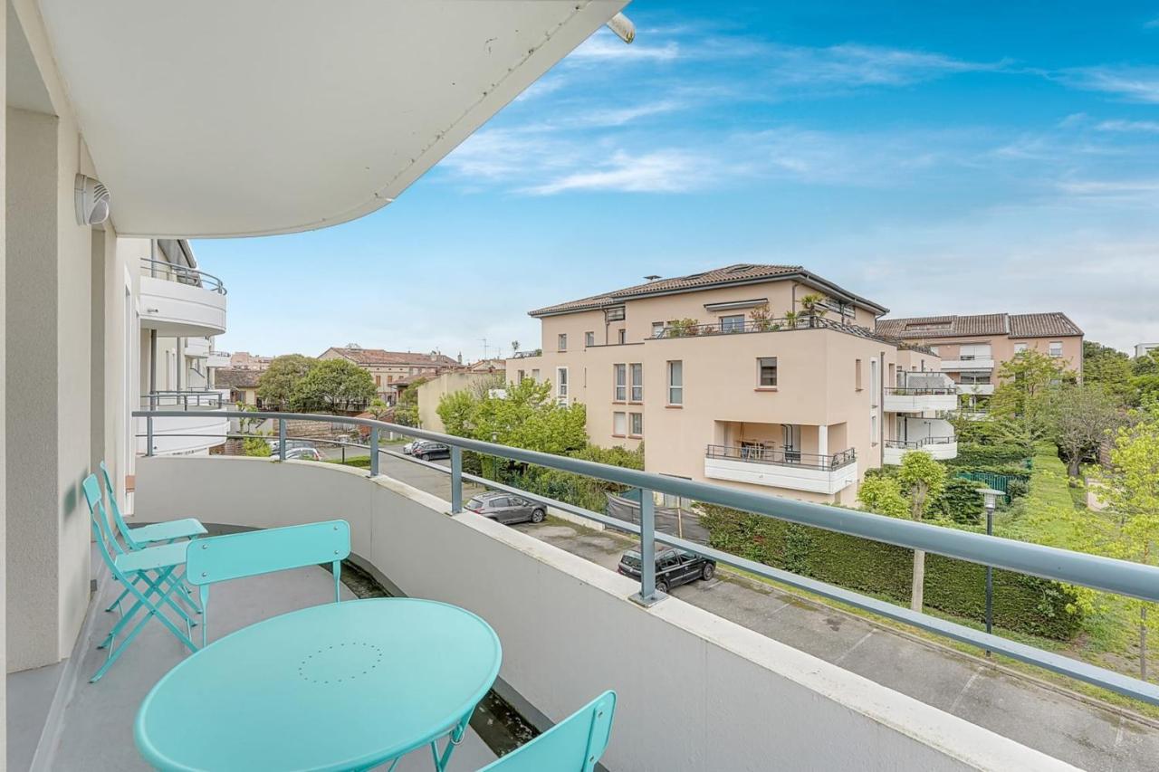 Sublime 64M With 2 Balconies For 6 In Toulouse Apartment Bagian luar foto